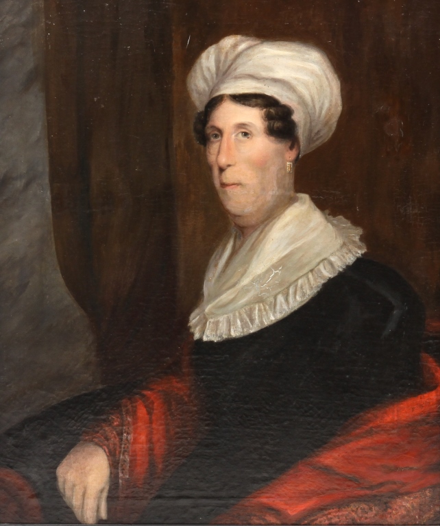 Appraisal: PORTRAIT OF A WOMAN American school nd quarter th century