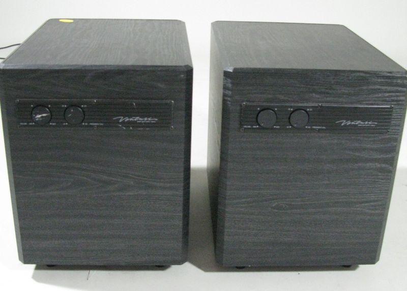 Appraisal: Two Venturi Power Subwoofers Model V- R watts x x