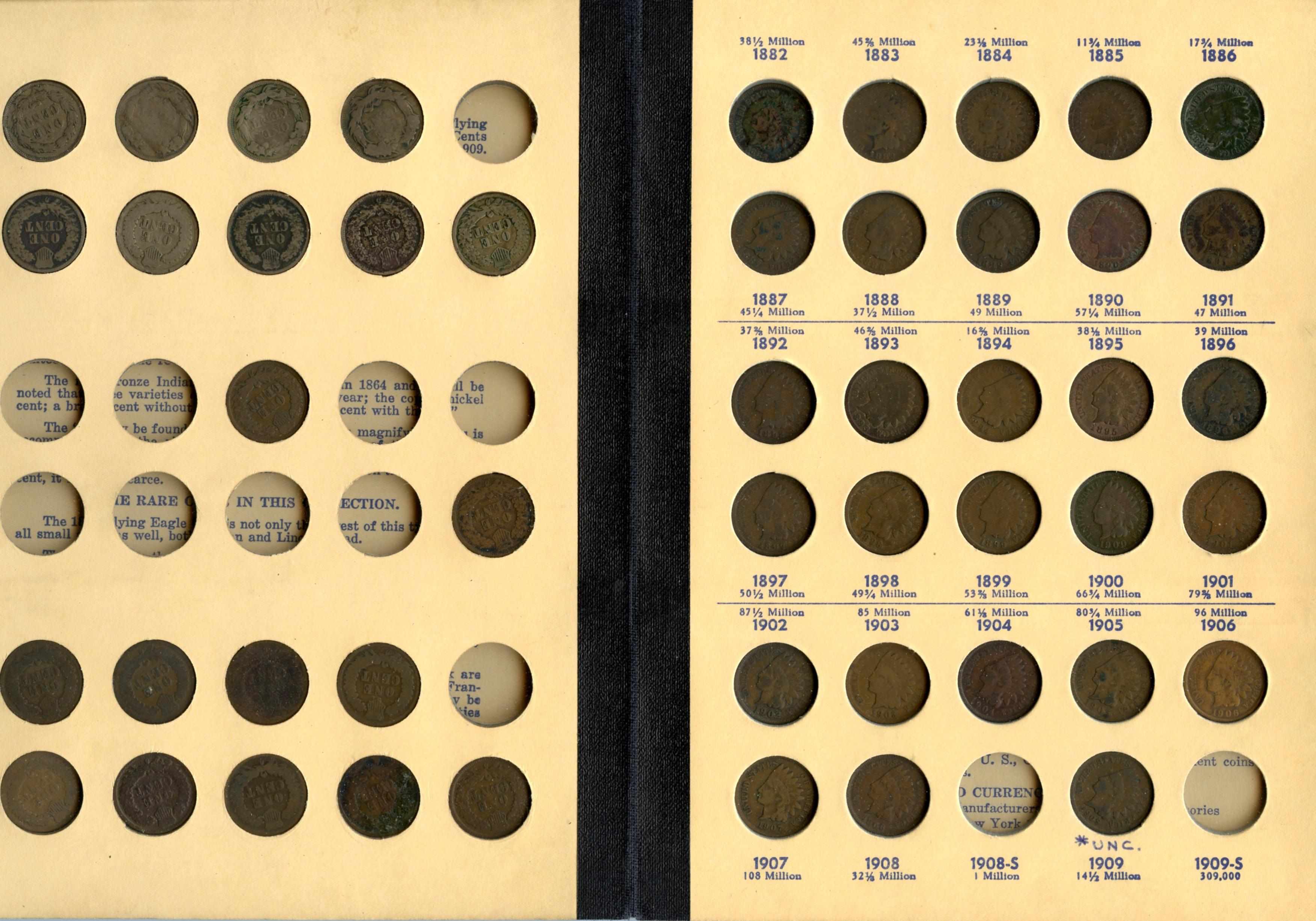 Appraisal: Flying Eagle and Indian Head Cents - ''Library of Coins''