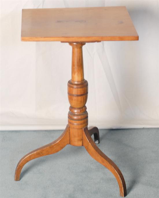 Appraisal: A L th E th C Candlestand of mixed woods