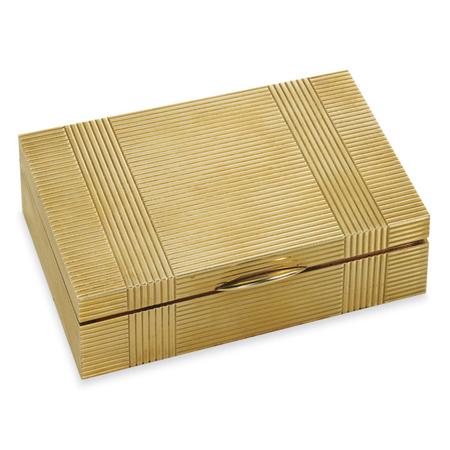 Appraisal: Gold Box Cartier Estimate -