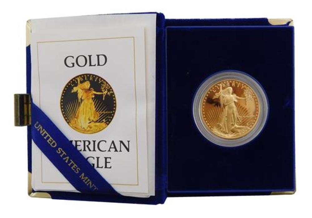 Appraisal: COIN US Gold Eagle Proof in box of issue with