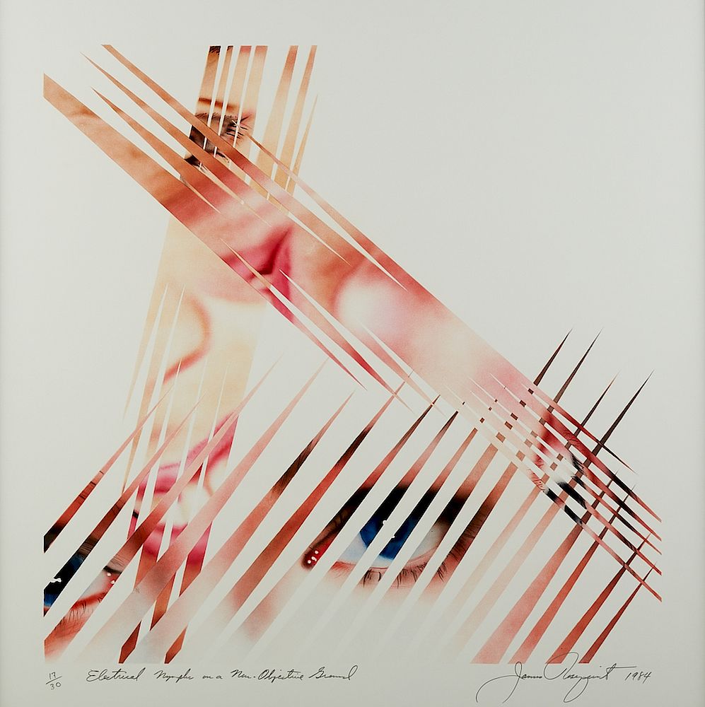 Appraisal: James Rosenquist Nymphs Lithograph Glenn James Rosenquist - Lithograph in