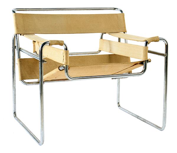 Appraisal: A MARCEL BREUER B WASSILY CHAIR c Hungary America Produced