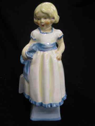 Appraisal: Royal Worcester Porcelain Figurine ''Monday'' child is fair of face