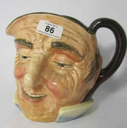 Appraisal: Royal Doulton Large Character Jug Farmer John Colemans Mustard Backstamp