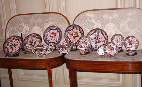 Appraisal: Title pc Derby Imari pattern Partial Tea Set comprising -