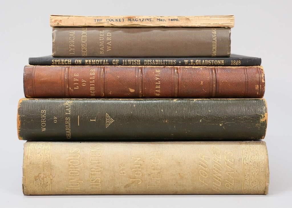 Appraisal: books including first editions and an issue of The Pocket