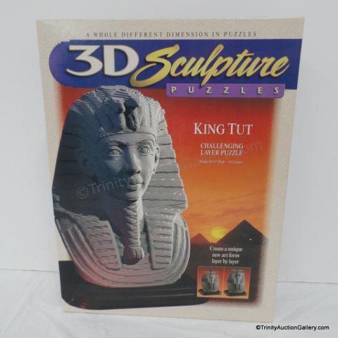 Appraisal: King Tut D Sculpture Layer Puzzle - NIB Considered a