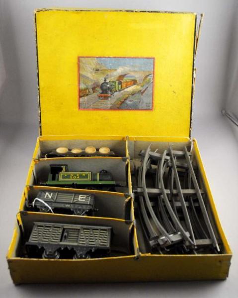 Appraisal: Early Bing Freight Train Set Description Germany Includes original box