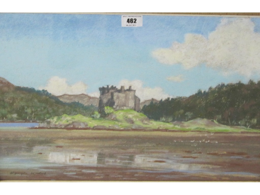 Appraisal: WILLIAM DOUGLAS MACLEOD Pastel 'Tioram Castle Moidart' signed recto and