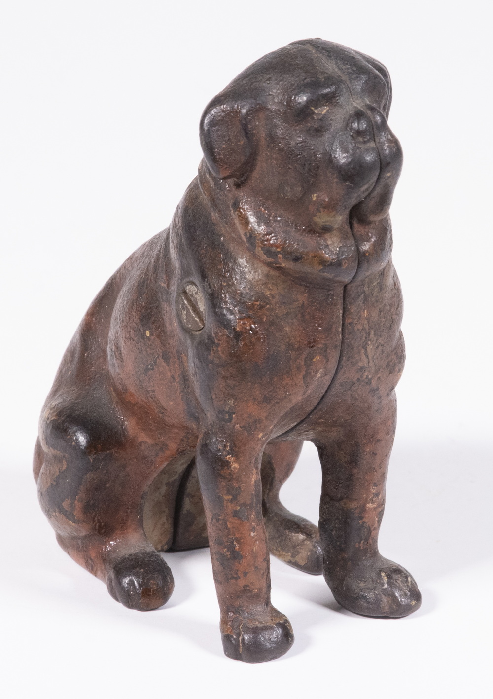 Appraisal: KYSER REX SEATED PUG STILL BANK Late th c Cast