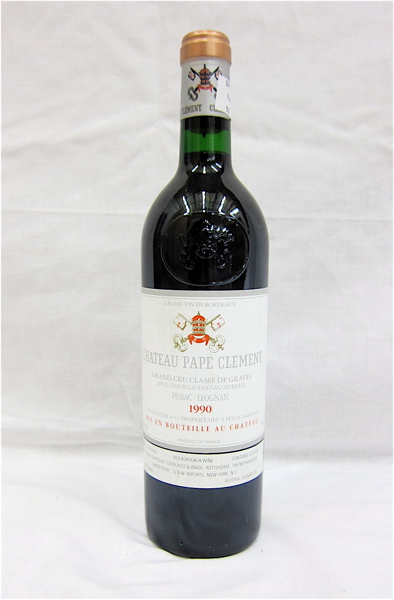 Appraisal: TWELVE BOTTLES VINTAGE FRENCH RED BORDEAUX Chateau Pape Clement Pessac-Leognan