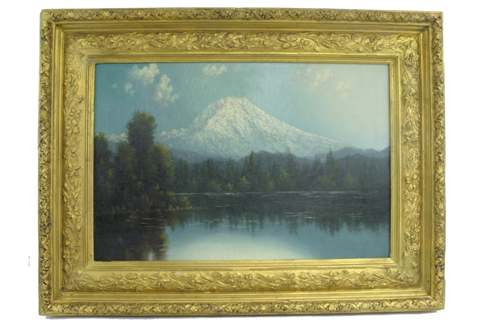 Appraisal: ELIZA R BARCHUS OIL ON CANVAS the Oregon artist -