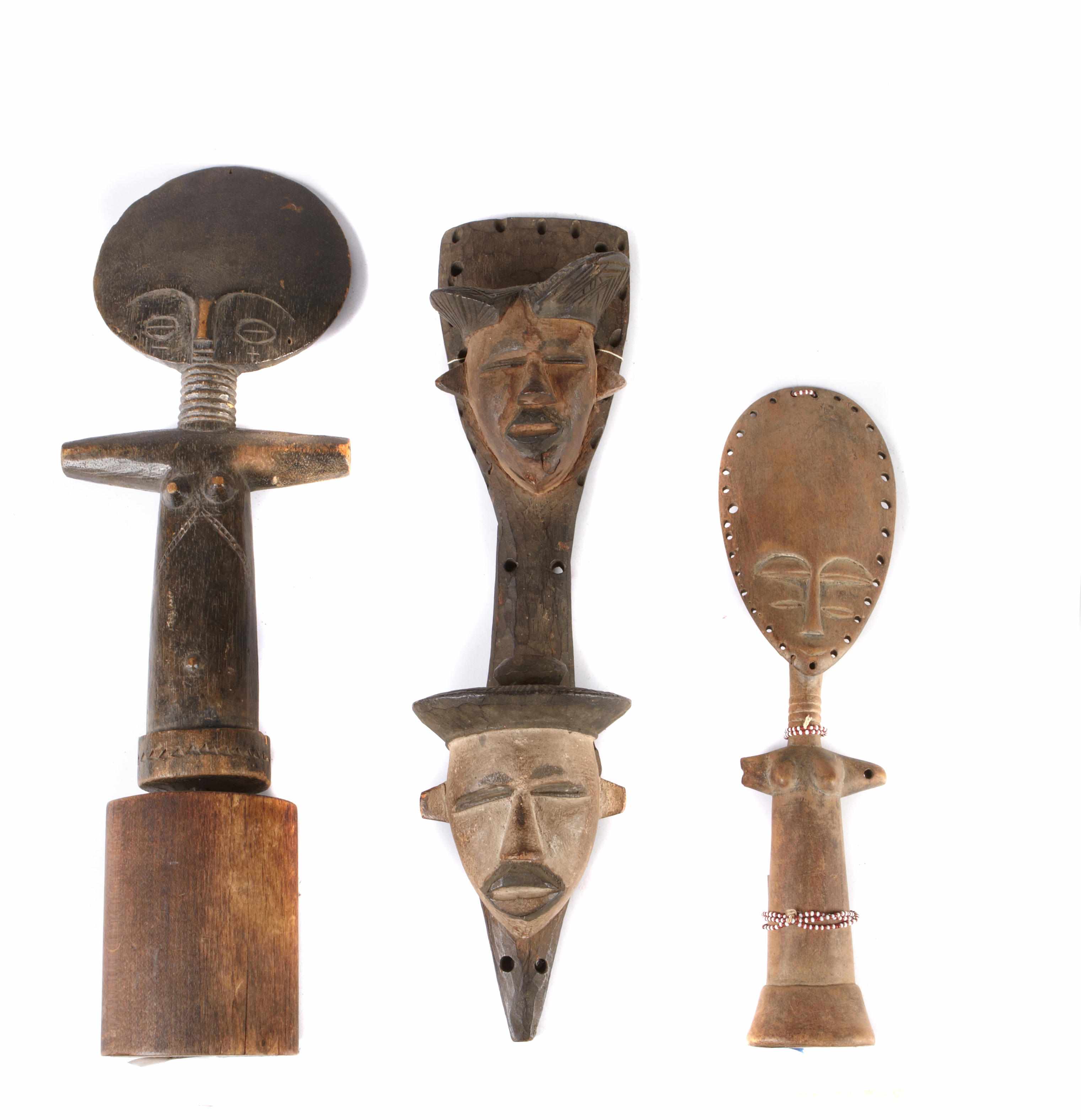 Appraisal: African and Ethnographic Works of Art Two Asante Aku'abas together