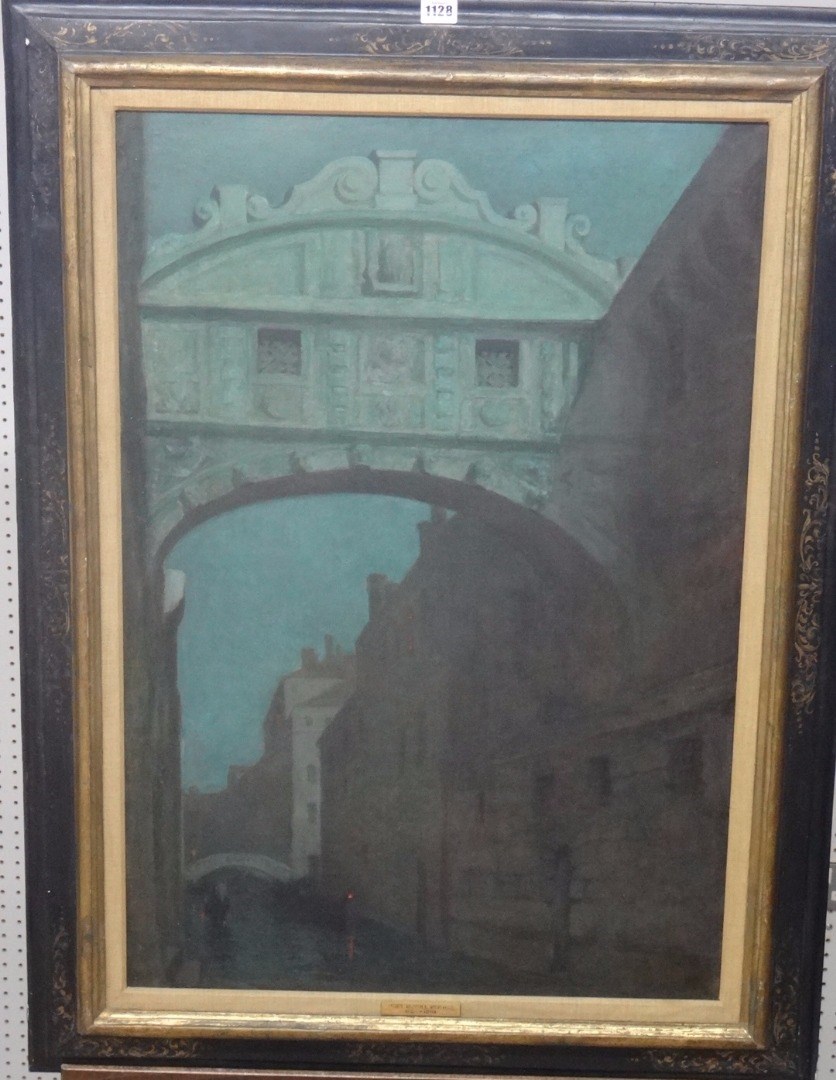 Appraisal: Follower of James Abbott McNeil Whistler The Bridge of Sighs