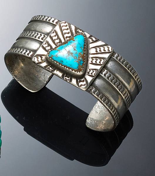 Appraisal: JewelryFine Southwest jewelry from the Sheldon and Barbara Breitbart Collection