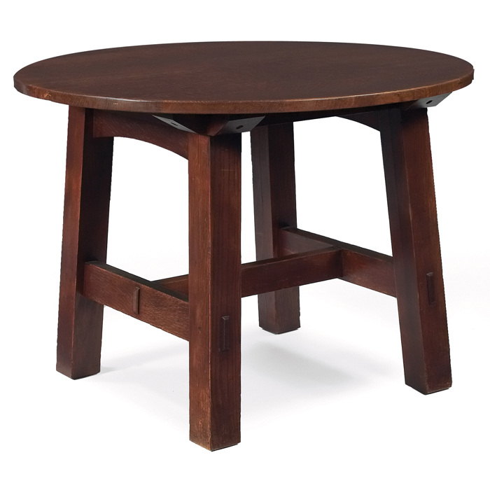 Appraisal: Rare Limbert table uncataloged bold form with a circular top