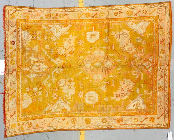 Appraisal: An Oushak carpet West Anatolia late th century size approximately