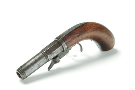 Appraisal: UNDER HAMMER PERCUSSION PISTOL Very similar to the Ethan Allen