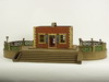 Appraisal: PRE-WAR LIONEL TRAIN ACCESSORIES - Station Station Platform in heavy