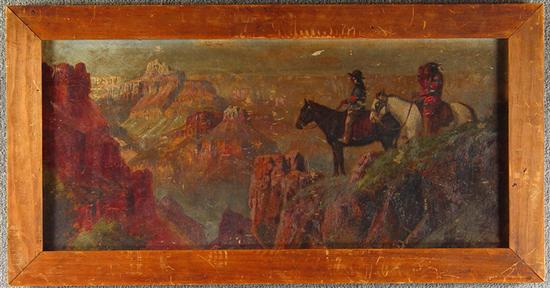 Appraisal: Oil on Canvas of Grand Canyon