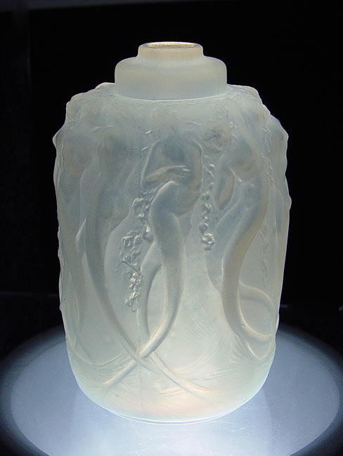 Appraisal: SIGNED R LALIQUE SIRENES PERFUME BURNER Molded R Lalique signature