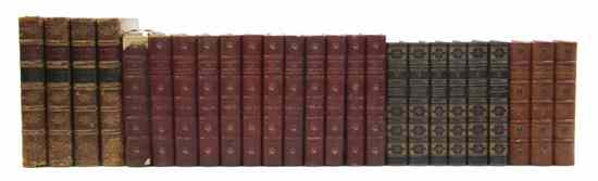 Appraisal: COLLECTED WORKS A group of five sets of collected works