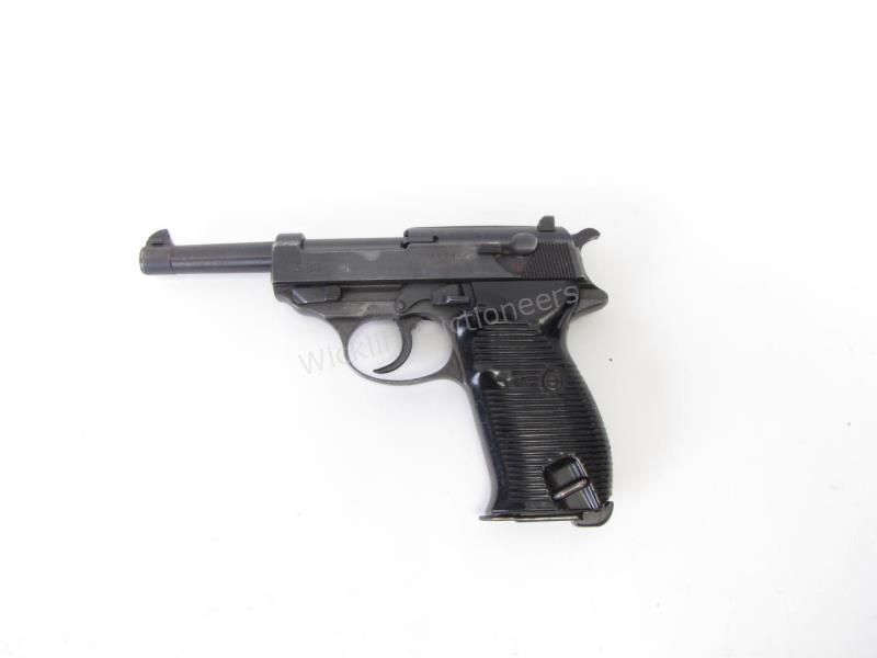 Appraisal: Walther P AC Pistol-Blued round barrel Chambered in mm Para