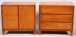 Appraisal: CONANT BALL CABINET AND CHEST TWO PIECES H W Cabinet