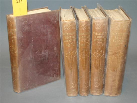 Appraisal: Middle East Egypt Gardiner Wilkinson The Manners And Customs Of