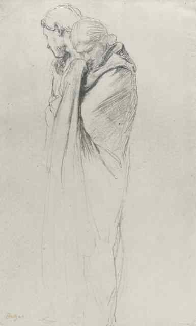 Appraisal: AFTER EDGAR DEGAS - Study of a woman wrapped in