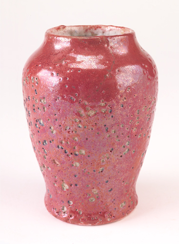 Appraisal: DEDHAM HUGH ROBERTSON Experimental vase by Hugh Robertson covered in