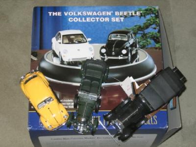 Appraisal: A Franklin Mint Volkswagen Beetle Two Vehicle Collectors Set boxed