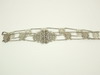 Appraisal: SILVER BELT - th C cast silver French belt very