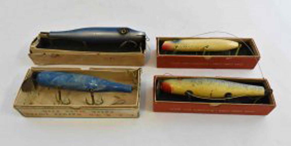 Appraisal: ONE C C B LURE THREE STAN GIBBS LURESTHE -