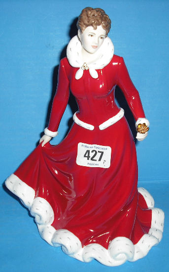 Appraisal: Royal Doulton Figure Christmas Rose HN limited edition with certificate