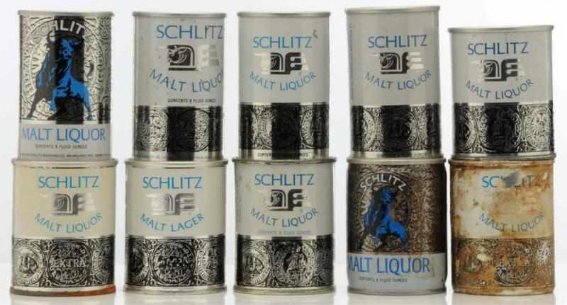 Appraisal: Lot of Schlitz Beer Cans Includes Malt Lager and others