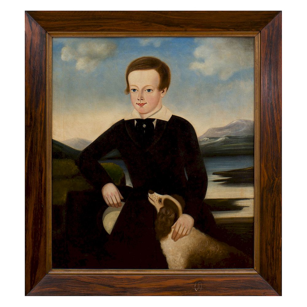 Appraisal: Scottish School Portrait of a Brother and Portrait of a