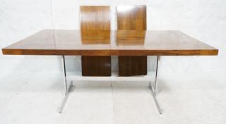 Appraisal: MILO BAUGHMAN Stye Rosewood Dining Table Large t MILO BAUGHMAN