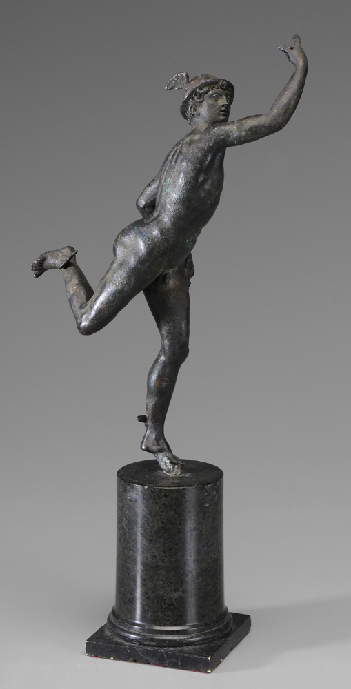 Appraisal: Italian School Venetian possibly th century Mercury after a model