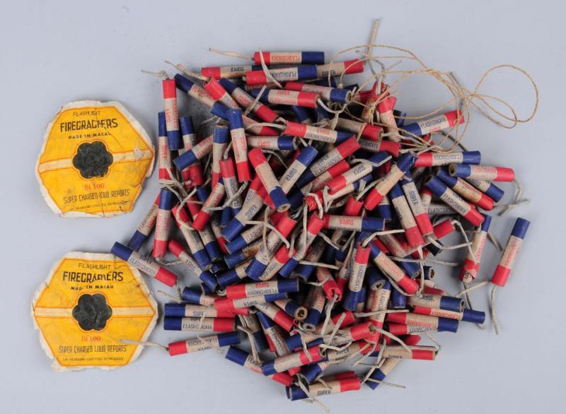 Appraisal: Lot of Super Flashcracker Firecrackers This lot includes over Super