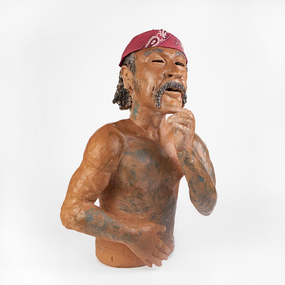 Appraisal: Joe Mariscal Flaco Joe Mariscal b Flaco glazed ceramic mixed