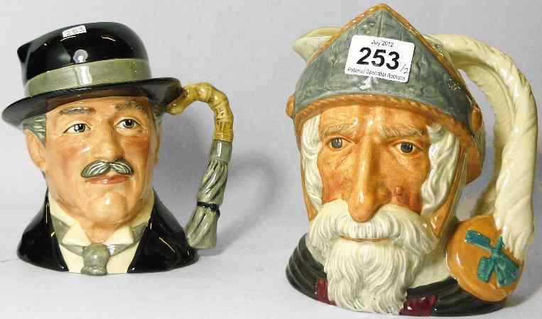 Appraisal: Royal Doulton Large Character Jug City Gent D and Don