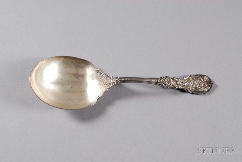 Appraisal: Reed Barton Sterling Francis I Serving Spoon retailed by Shreve