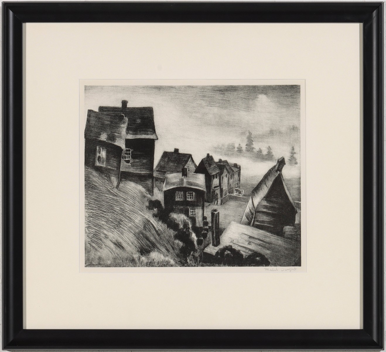 Appraisal: MABEL DWIGHT - PENCIL SIGNED LITHOGRAPHMabel Jacque Williamson Dwight -