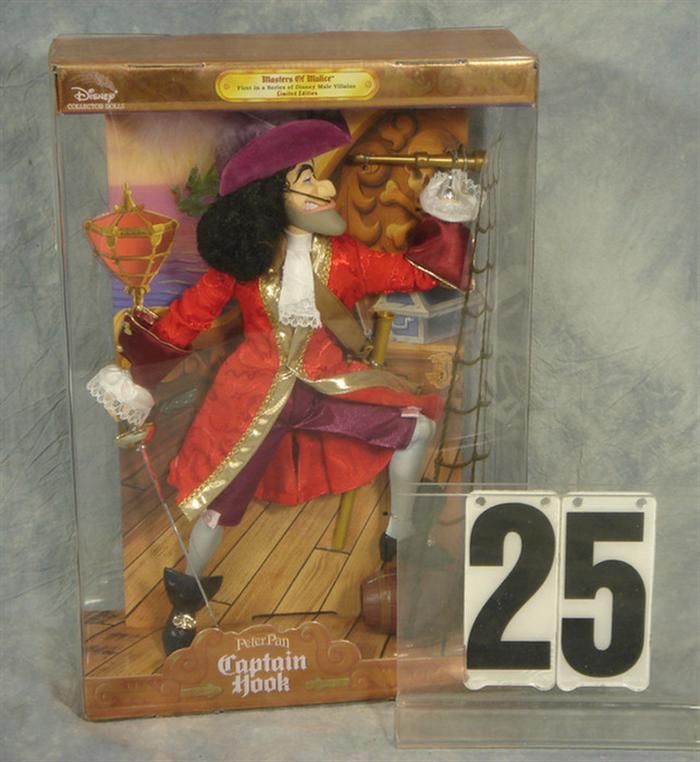 Appraisal: Peter Pan Captain Hook made by Mattel mint in original