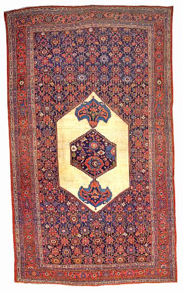 Appraisal: A Bidjar carpet Northwest Persia late th century size approximately