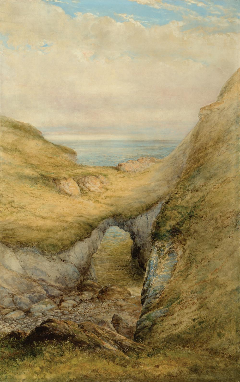 Appraisal: Frederick John Townsend British th c The Frying Pan Cadgewith