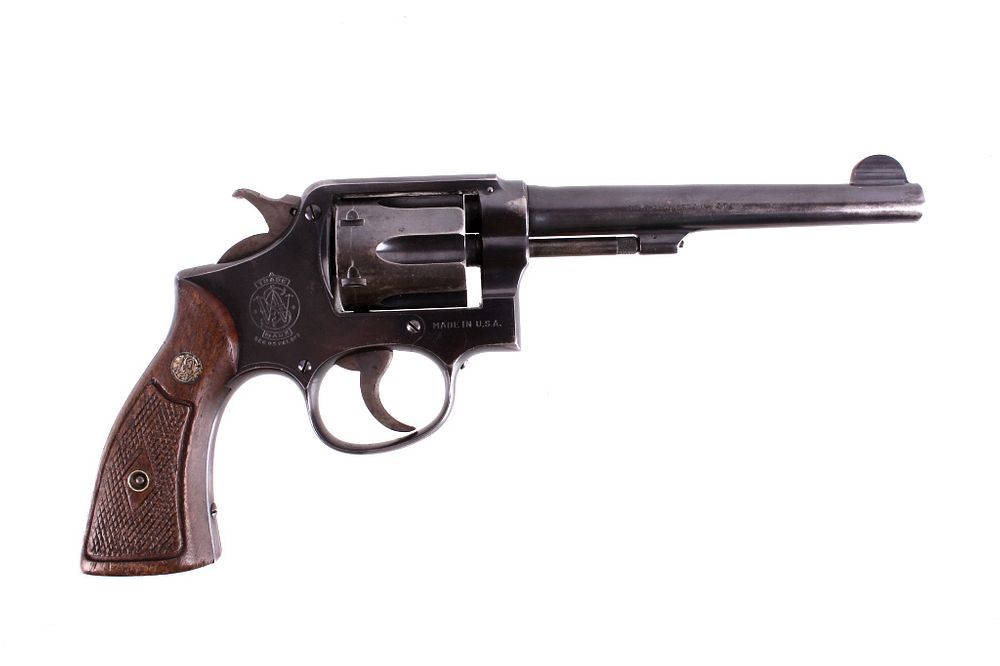 Appraisal: S W Military Police Pre-Model Revolver Included in this lot